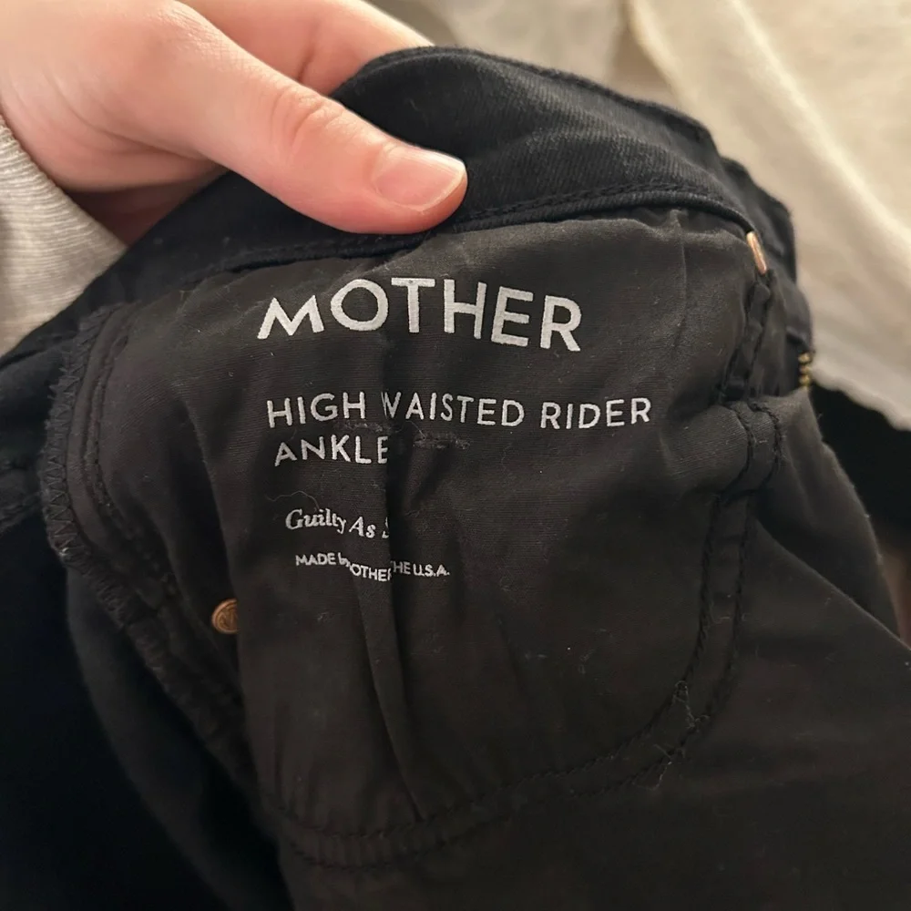 Mother High Waisted Rider Ankle Jeans - Picture 5 of 5